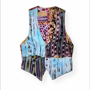 Vintage Balinese Patchwork Vest